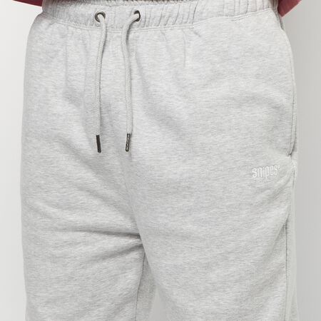 SNIPES Small Logo Essential Tight Sweatpants light heather grey