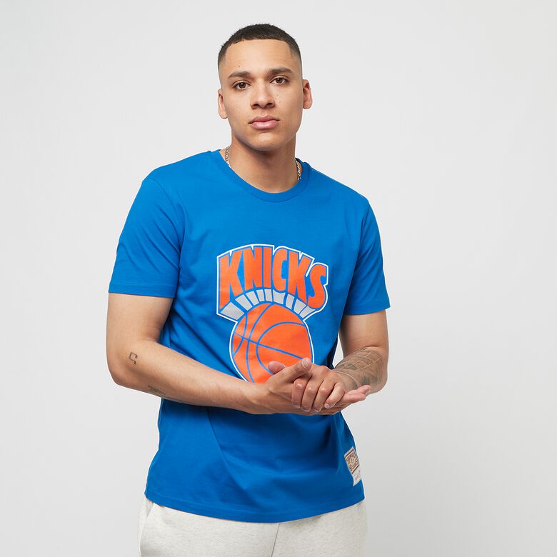 Shop Mitchell & Ness New York Knicks T-Shirt (royal) online